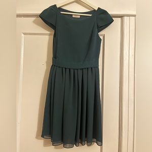 Dark green BA&SH dress